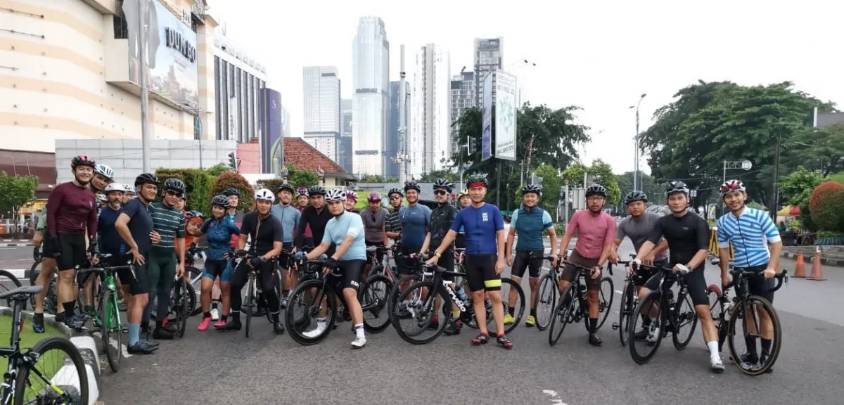 Komunitas Sepeda Kembali Gelar Aksi Peduli Lingkungan di Bandung